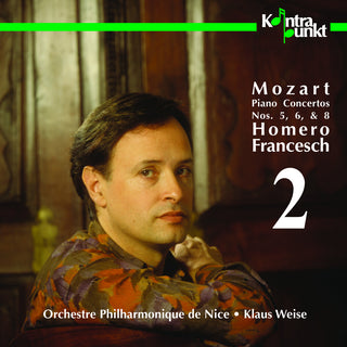 the album cover for Mozart / Francesch / Nice Philharmonic - Piano Concerti 2