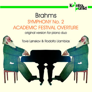 the album cover for Brahms / Lonskov / Llambias - Symphony 2