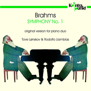 the album cover for Brahms / Lonskov / Llambias - Symphony 1