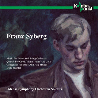 the album cover for Syberg / Moller / Odense Symphony - Works for Oboe