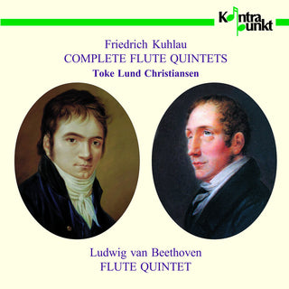 the album cover for Kuhlau / Christiansen - Complete Flute Quintets