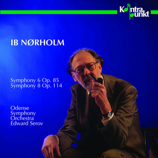 the album cover for Norholm / Serov / Ode - Symphonies 6 & 8