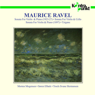 the album cover for Ravel / Mogensen / Elbaek - Violin & Piano Works