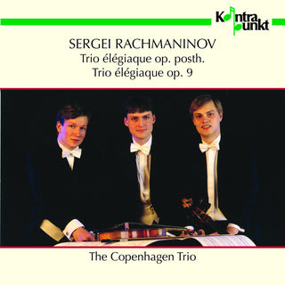 the album cover for Rachmaninoff / Copenhagen Trio - Piano Trio