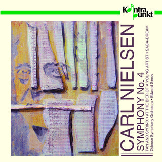 the album cover for Nielsen / Serov / Odense Symphony Orchestra - Symphony 4