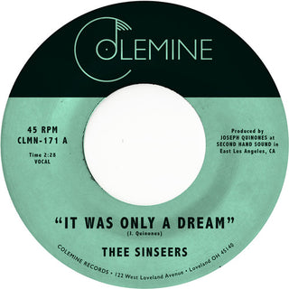 Thee Sinseers- It Was Only A Dream