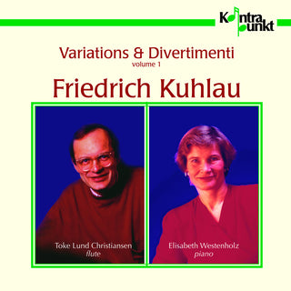 the album cover for Friedrich Kuhlau / Westenholz / Christiansen - Variations & Divertimenti 1