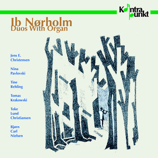 the album cover for Ib Norholm - Duos with Organ