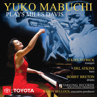 the album cover for Davis / Mabuchi / Breton - Yuko Mabuchi Plays Miles Davis
