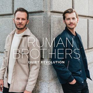 the album cover for Truman Brothers - Quiet Revolution