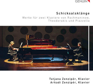 the album cover for Piazzolla / Zenziper - Schicksalsklange