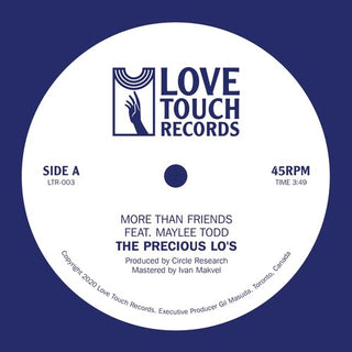 Precious Lo's- More Than Friends feat. Maylee Todd