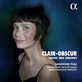 the album cover for Berg / Piau / Verdier - Clair-Obscur