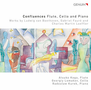 the album cover for Beethoven / Atsuko Koga / Radoslaw Kurek - Confluences