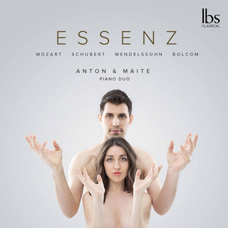 the album cover for Bolcom / Anton / Maite Piano Duo - Essenz