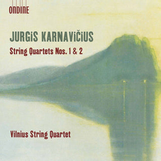 the album cover for Karnavicius / Vilnius String Quartet - String Quartets 1 & 2