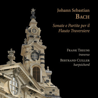 the album cover for J Bach .S. / Theuns / Cuiller - Sonate E Partite Per Il Flauto