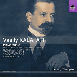the album cover for Kalafati / Thompson - Piano Music
