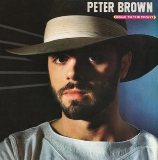 the album cover for Peter Brown - Back To The Front