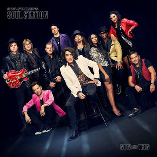 the album cover for Paul Stanley's Soul Station - Now And Then