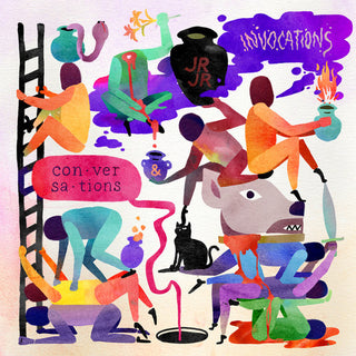 the album cover for Jr Jr - Invocations / Conversations