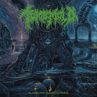 the album cover for Tomb Mold - Planetary Clairvoyance