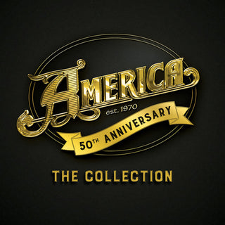 the album cover for America - 50th Anniversary: The Collection [3CD]
