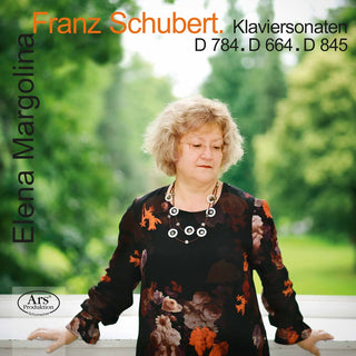 the album cover for Schubert / Margolina - Klaviersonaten