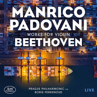 the album cover for Beethoven / Padovani / Longato - Works for Violin