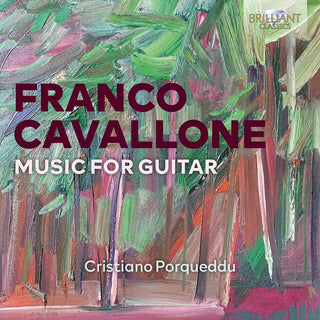 the album cover for Cavallone / Porqueddu - Music for Guitar