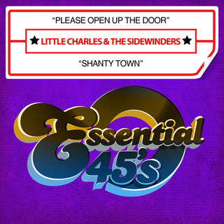 the album cover for Little Charles & The Sidewinders - Please Open Up The Door / Shanty Town (Digital 45)