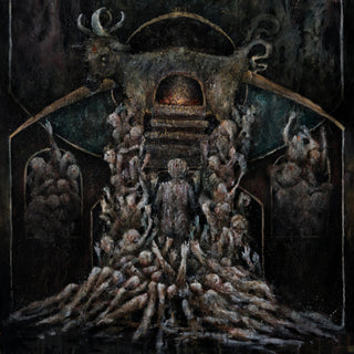 the album cover for Fuoco Fatuo - Obsidian Katabasis