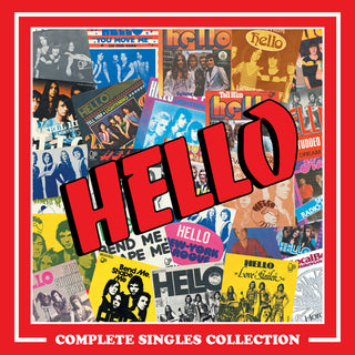 the album cover for Hello - Complete Singles Collection