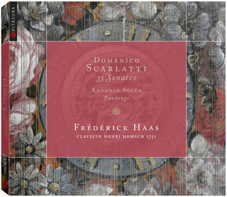 the album cover for Haas / Scarlatti; Soler - 35 Sonates