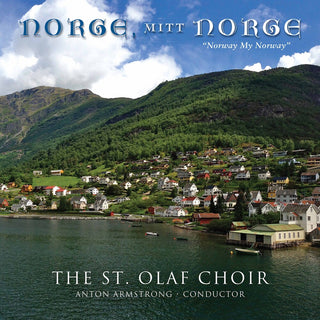 the album cover for St Olaf Band / Armstrong - Norge Mitt Norge