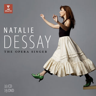 the album cover for Natalie Dessay - The Opera Singer (Complete Operas & Operas Arias Recordings)