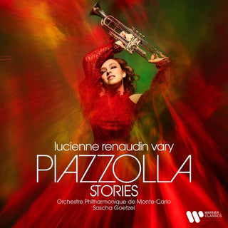 the album cover for Renaudin Lucienne Vary  / Orchestre Philharmonique - Piazzolla Stories [Digipak]