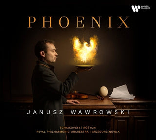the album cover for Janusz Wawrowski  / Royal Philharmonic Orchestra - Phoenix [Digipak]