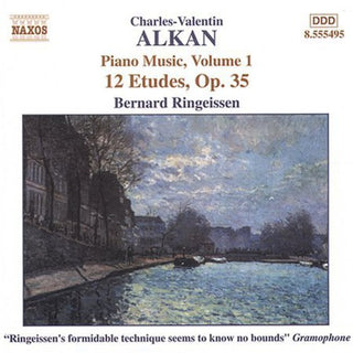 the album cover for Bernard Ringeissen - Piano Music 1