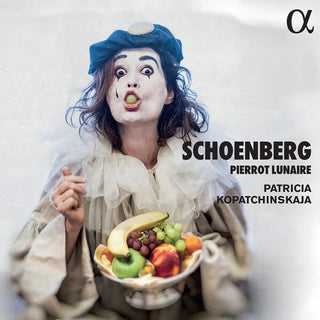 the album cover for Schonberg / Kopatchinskaja - Pierrot Lunaire