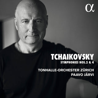 the album cover for Tchaikovsky / Tonhalle-Orchester Zurich / Jarvi - Symphonies 2 & 4
