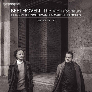 the album cover for Beethoven / Zimmermann / Helmchen - Violin Sonatas 2