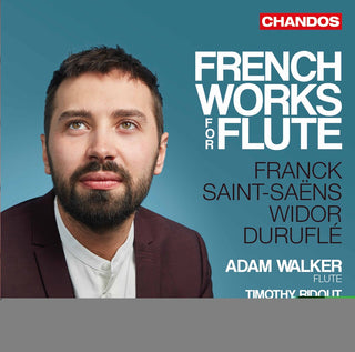 the album cover for Durufle / Walker / Ridout - French Works for Flute