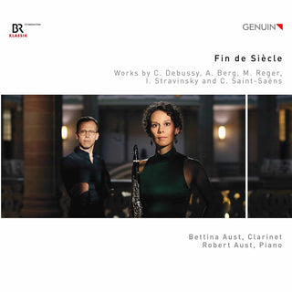 the album cover for Berg / Aust - Fin de Siecle