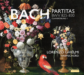 the album cover for J Bach .S. / Ghielmi - Partitas BWV 825-830