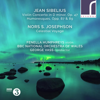the album cover for Josephson / Humphreys / Vass - Violin Works