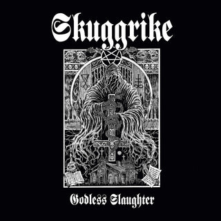 the album cover for Skuggrike - Godless Slaughter