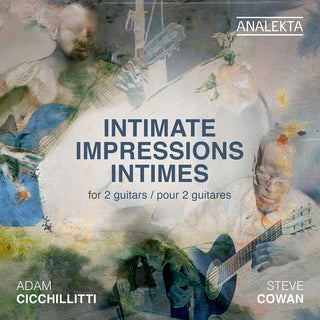 the album cover for Debussy / Cicchillitti / Cowan - Intimate Impressions