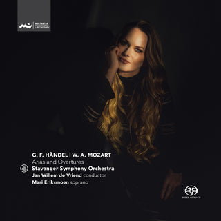 the album cover for Handel / Eriksmoen / Vriend - Arias & Overtures (Hybr)