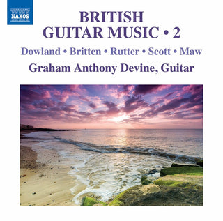 the album cover for Dowland / Devine - British Guitar Music 2